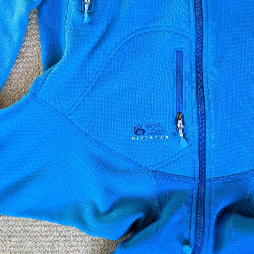 Mountain Hardware Blue Jacket - M Euc - image 4
